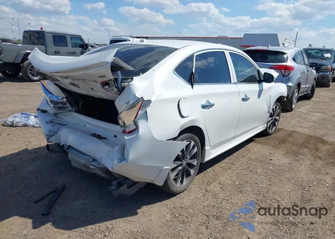 2018 Nissan Sentra Sr из США, поврежденный, VIN 3N1AB7AP2JY284504